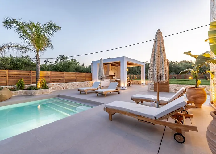 Villa White Stone Orion - Poolside Escape Close To Laganas Lithakia (Zakynthos)