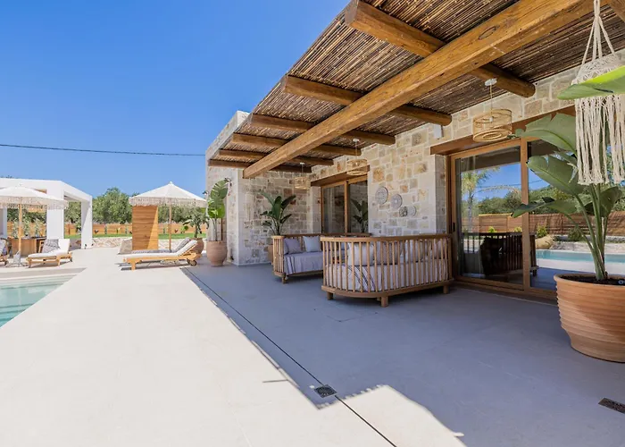 Вилла White Stone Orion - Poolside Escape Close To Laganas